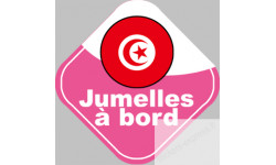 bebe a bord jumelle d'origine Tunisienne