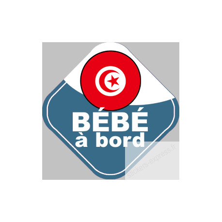 bebe a bord Tunisien