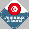 jumeaux a bord Tunisiens