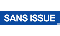 autocollant Sans issue