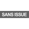 autocollant Sans issue gris