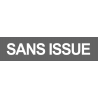 autocollant Sans issue gris