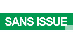 autocollant Sans issue vert