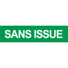 autocollant Sans issue vert