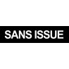 autocollant Sans issue noir