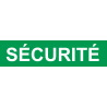 autocollant securite vert