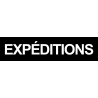 autocollant expeditions noir