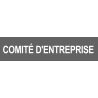 autocollant comite d'entreprise gris