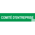 autocollant comite d'entreprise vert