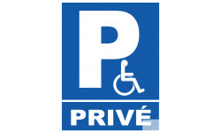 Parking handicap prive