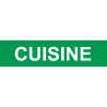 autocollant CUISINE VERT