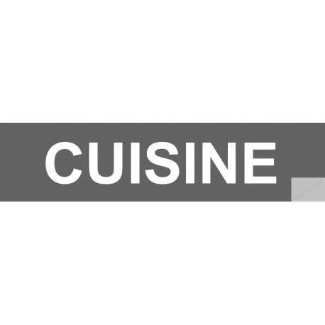 autocollant CUISINE GRIS