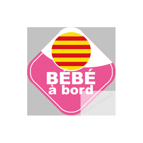 bebe a bord fille catalane