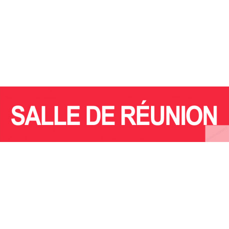 SALLE DE REUNION ROUGE