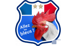 Stickers / autocollant Allez les bleus !