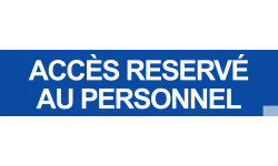 ACCES RESERVE AU PERSONNEL BLEU