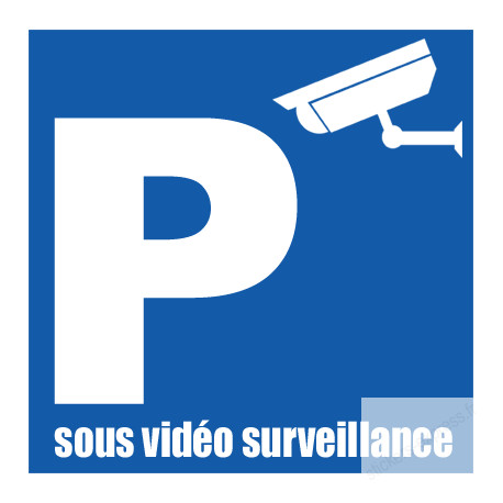 Parking sous vidéo surveillance