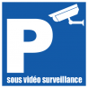 Parking sous vidéo surveillance