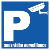 Parking sous vidéo surveillance