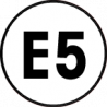 autocollant E5