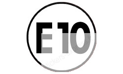 autocollant E10