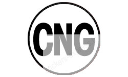 autocollant CNG