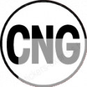 autocollant CNG