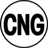 autocollant CNG