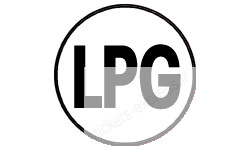 autocollant LPG