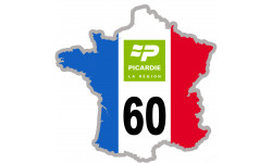 autocollant FRANCE 60