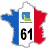 autocollant FRANCE 61