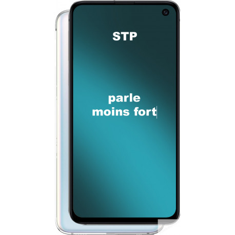 autocollant smartphone parle moins fort