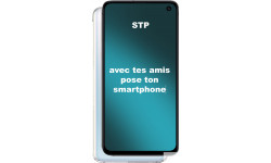 autocollant avec tes amis pose ton smartphone