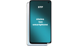 autocollant éteins ton smartphone