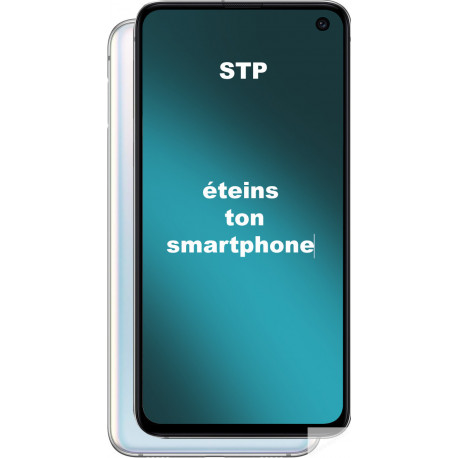 autocollant éteins ton smartphone