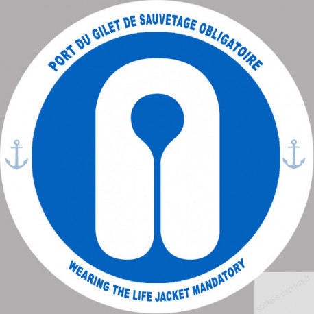 PORT DU GILET DE SAUVETAGE OBLIGATOIRE