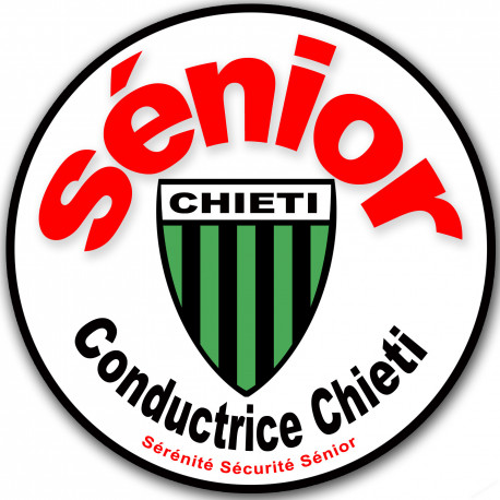 autocollant conducteur Sénior de CHIETI