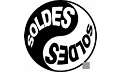 Stickers  / Autocollants série YIN YANG SOLDES 