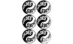 Stickers  / Autocollants série YIN YANG SOLDES 