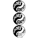 Stickers  / Autocollants série YIN YANG SOLDES 3