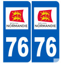 immatriculation 76 Normand