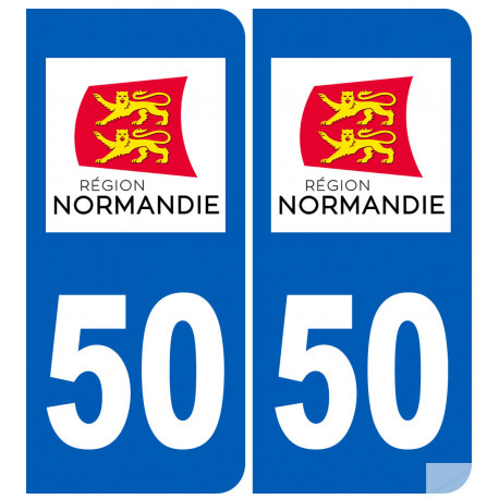 immatriculation 50 Normand