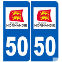 immatriculation 50 Normand