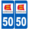 immatriculation 50 Normand