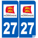 immatriculation 27 Normand