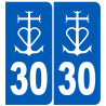 numero immatriculation 30 La Camargue