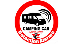 Autocollant alarme pour camping car