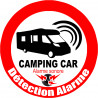 Autocollant alarme pour camping car