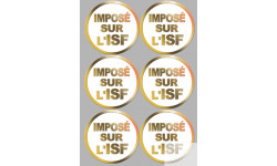 Stickers / autocollant Imposé sur l'ISF