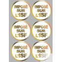 Stickers / autocollant Imposé sur l'ISF